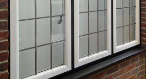 Duel coloured Double glazed Flush Sash Windows