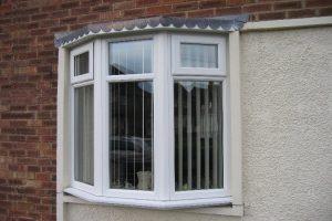 Double glazed bow windows