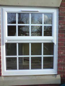 Double glazed windows