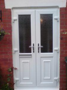 Double glazed French doors