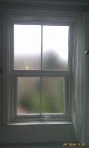 Double glazed windows